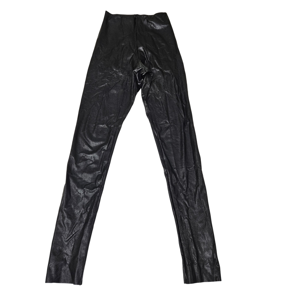 Commando High Waisted Faux Leather‎ Leggings Size S Black